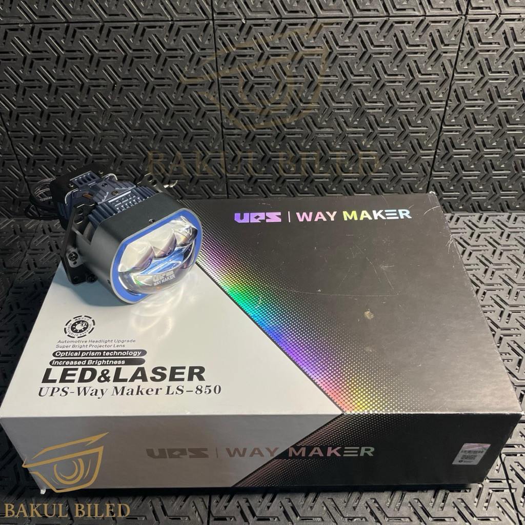 BILED UPS | BILED UPS WAYMAKER LS-850 | BILED UPS WAYMAKER LS850 Triple Lens | BILED 45W/100W