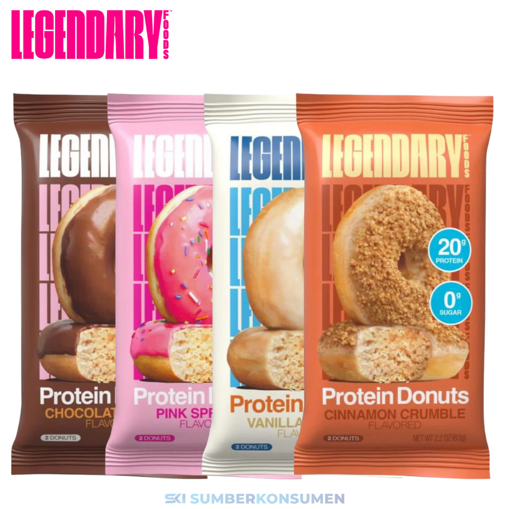 

Legendary Protein Donut w Collagen / Gluten Free Keto Friendly Quest Bar