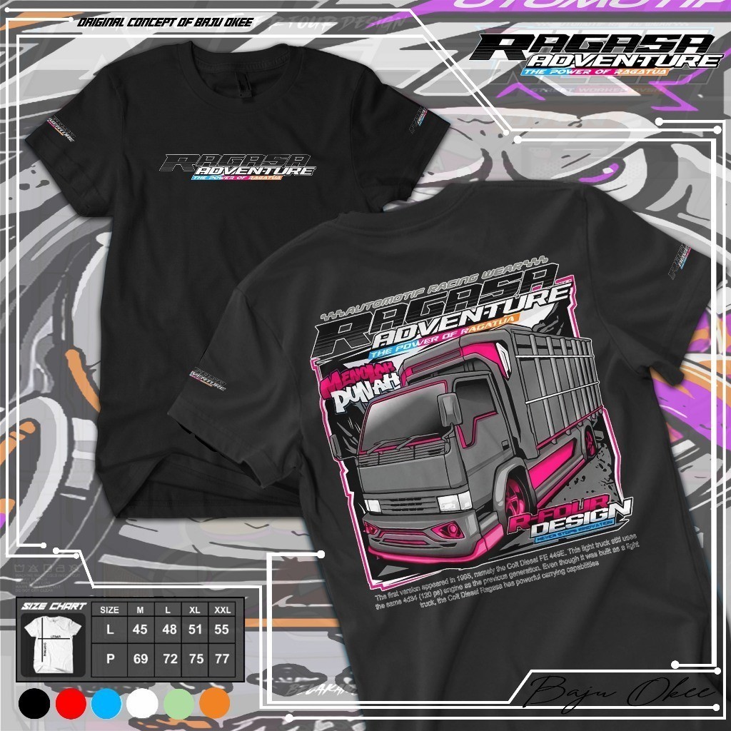 BAJU OKEE KAOS TRUK RAGASA RFR032 KAOS TRUK DEWASA KAOS TRUK MANIA KAOS DRIVER