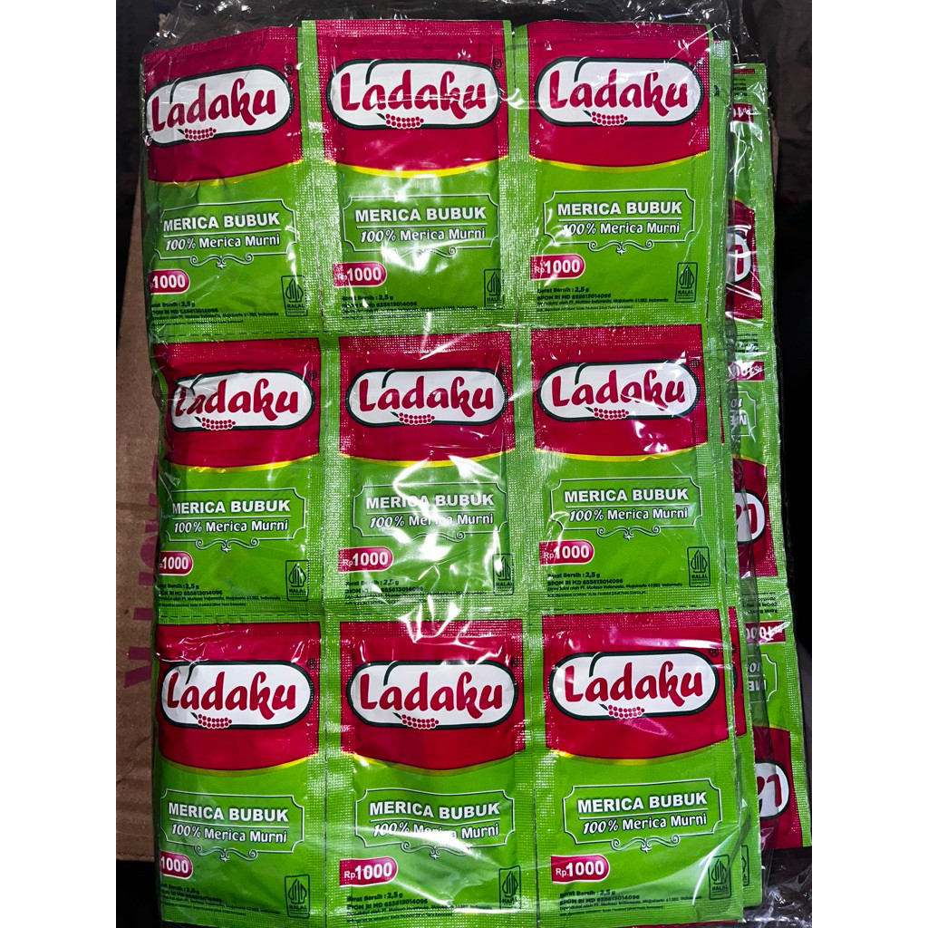 

Ladaku Merica bubuk 1 renteng 12pcs - AMY