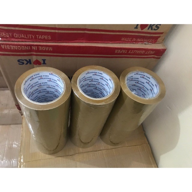 

Lakban bening coklat - isolasi - opp tape - solasi