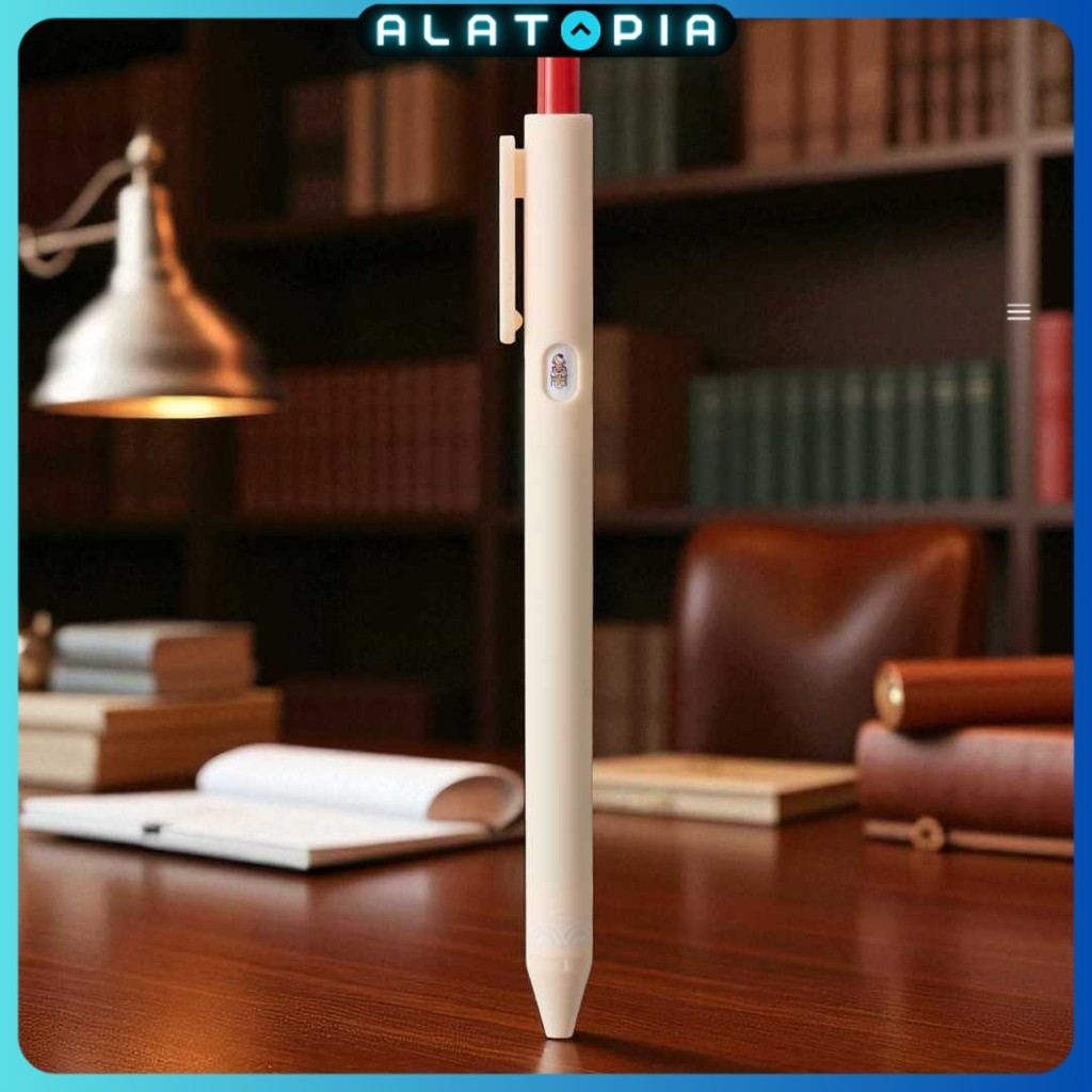 

Kaco Pena Pulpen Gel Small Window Pattern Quick Dry Black Ink 1 PCS - K1053