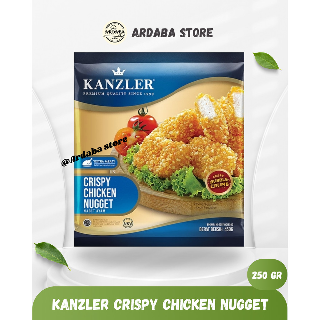 

Kanzler Crispy Chicken Stick Nugget 250 Gram - ARDABA STORE