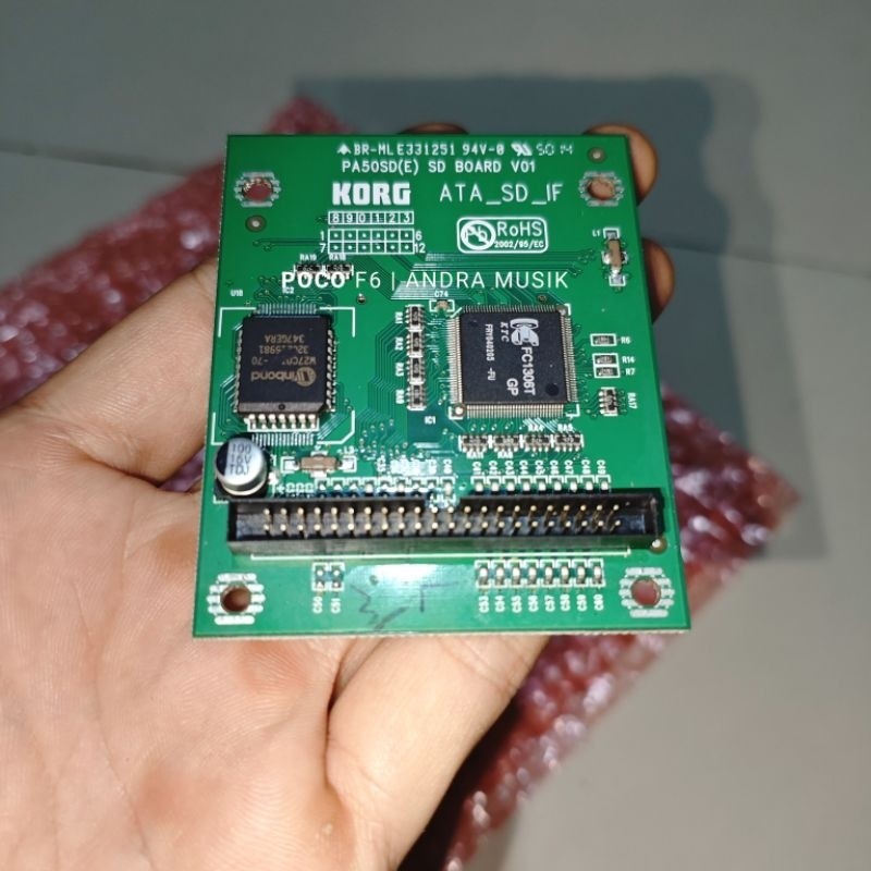 Board Rumah Sd Card SD Board Memori Keyboard Korg pa50 Sd New