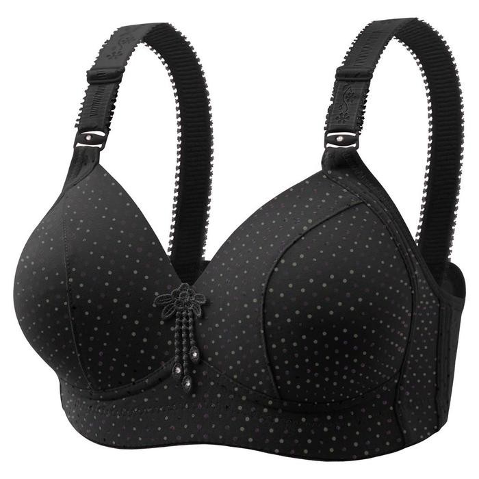 [[Promo]] Bh Bra Wanita Bra Big Size Bh jumbo Bh busa tanpa kawat cup besar B096 Nyaman Tipis - HITA