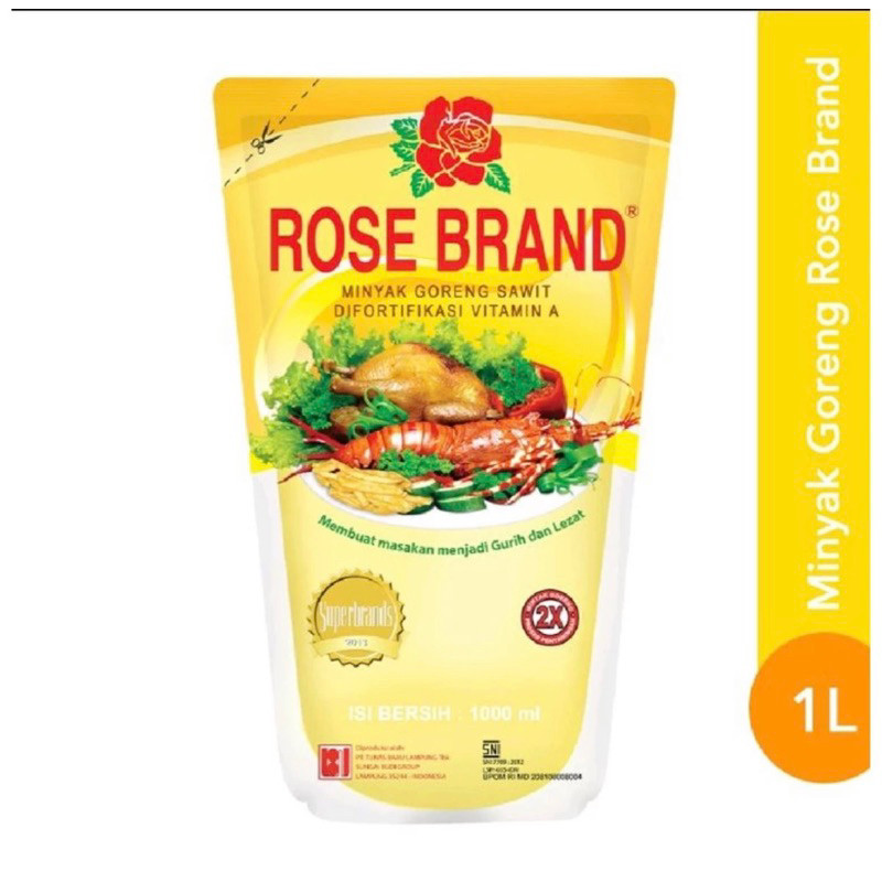 

lexasarmin Minyak goreng Rosebrand 1L 1dus