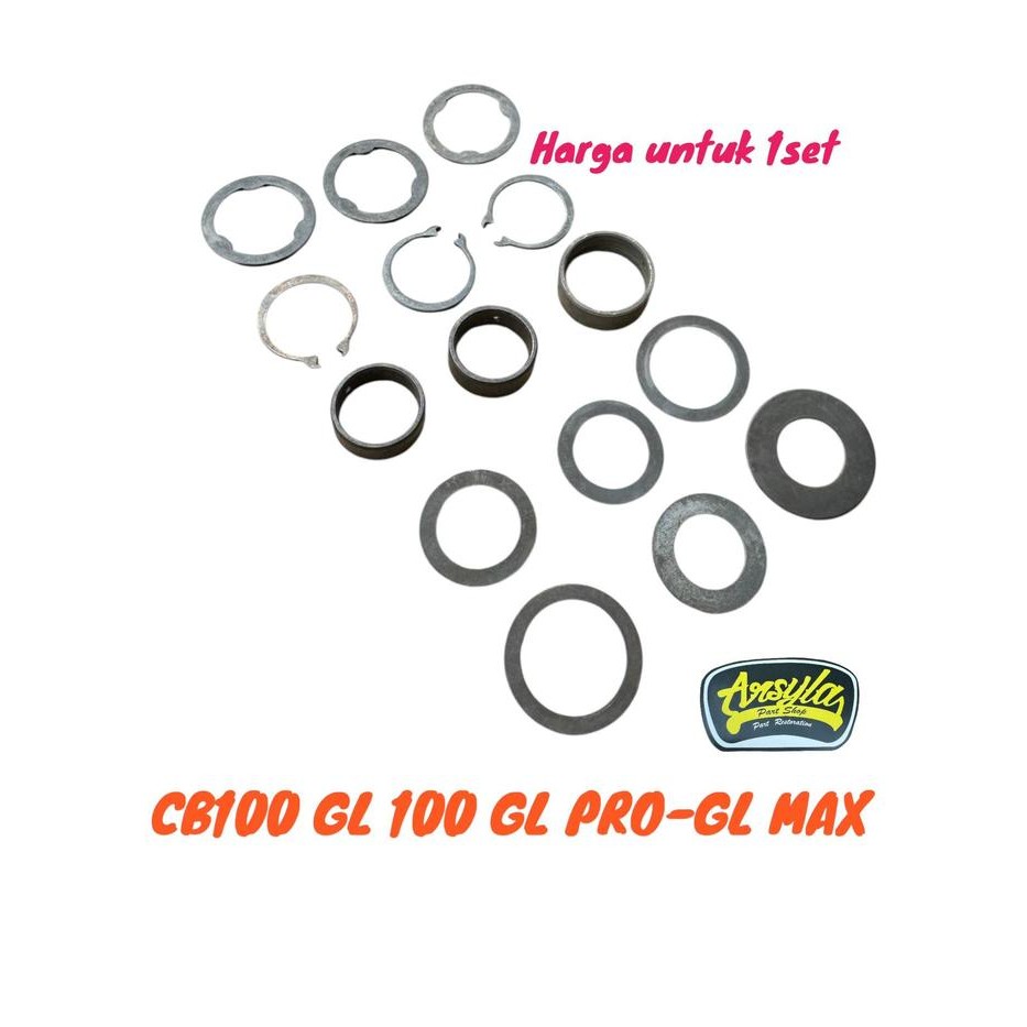 ring rasio set bosh Honda cb100 cb125 gl125 cg gl100 gl 125 gl pro gl max