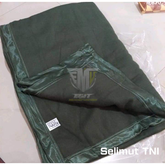 SELIMUT JATAH TNI AD Selimut TNI Hijau HIJAU