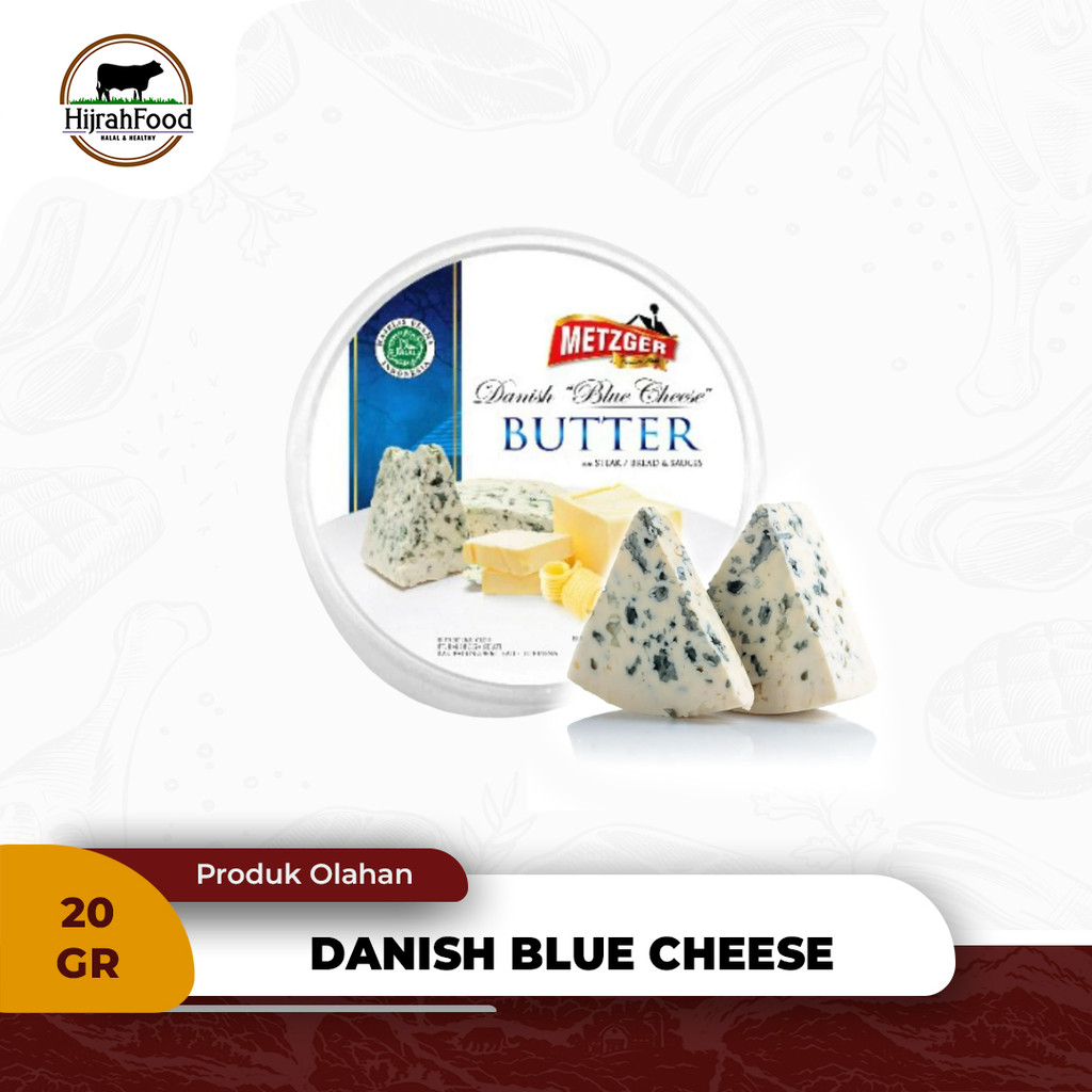 

Metzger Danish Blue Cheese Cup Butter - 20 gram