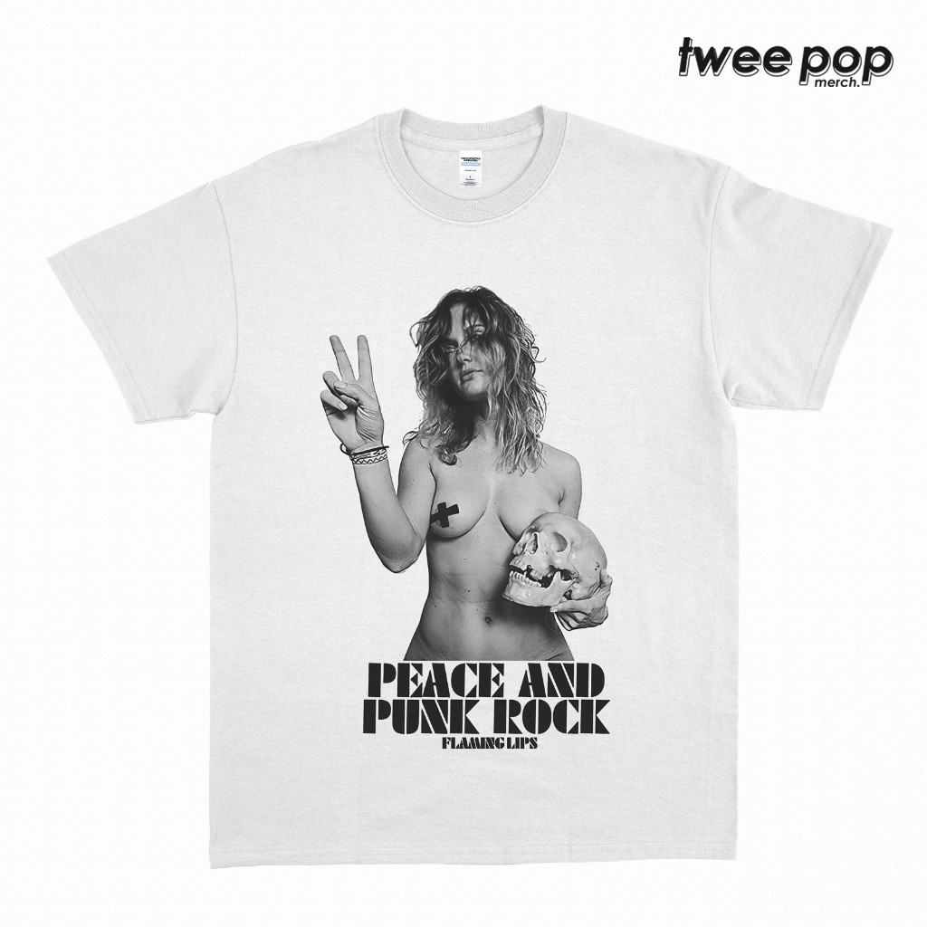 (COD) KAOS BAND FLAMING LIPS - PEACE AND PUNK ROCK