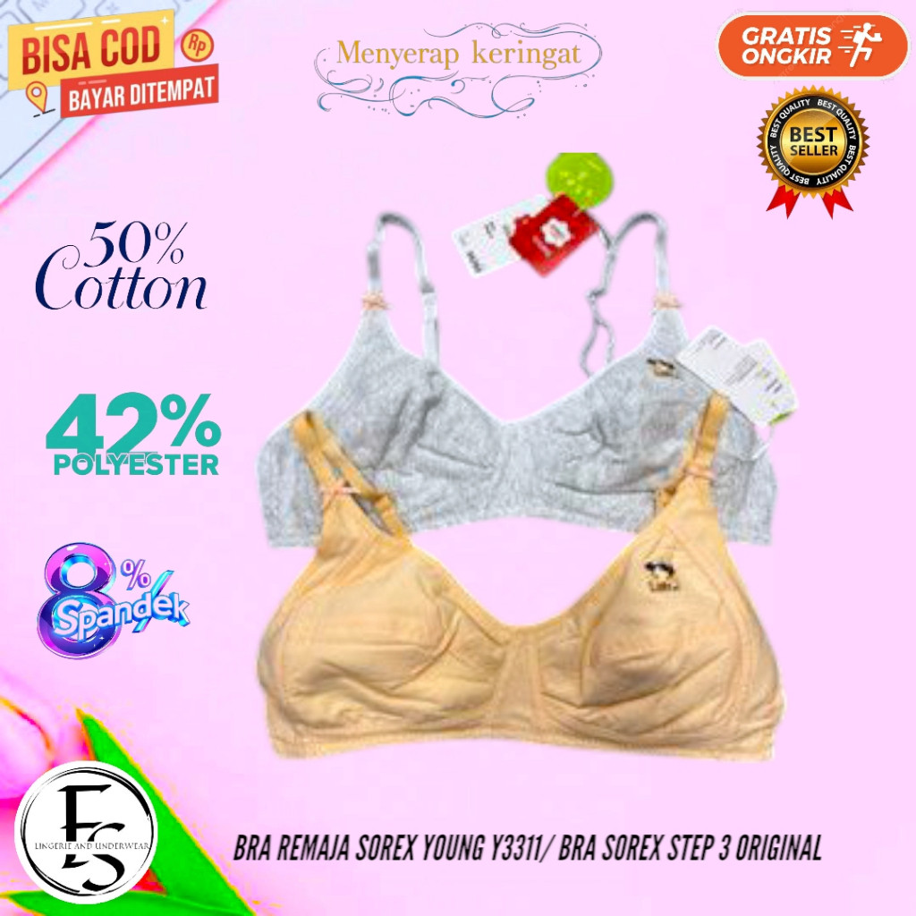 BRA REMAJA SOREX YOUNG Y3311/ BRA SOREX STEP 3 ORIGINAL
