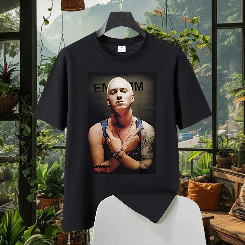 HOT [✅COD] Fashion custom Tshirt Oversized Eminem Hip hop Kaos
