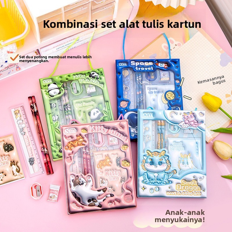 

Kotak Hadiah Alat Tulis Untuk Anak Perempuan, Siswa Sekolah Dasar, Anak Laki -laki, Suvenir TK, Hadiah Penampilan Tinggi, Hadiah Ulang Tahun