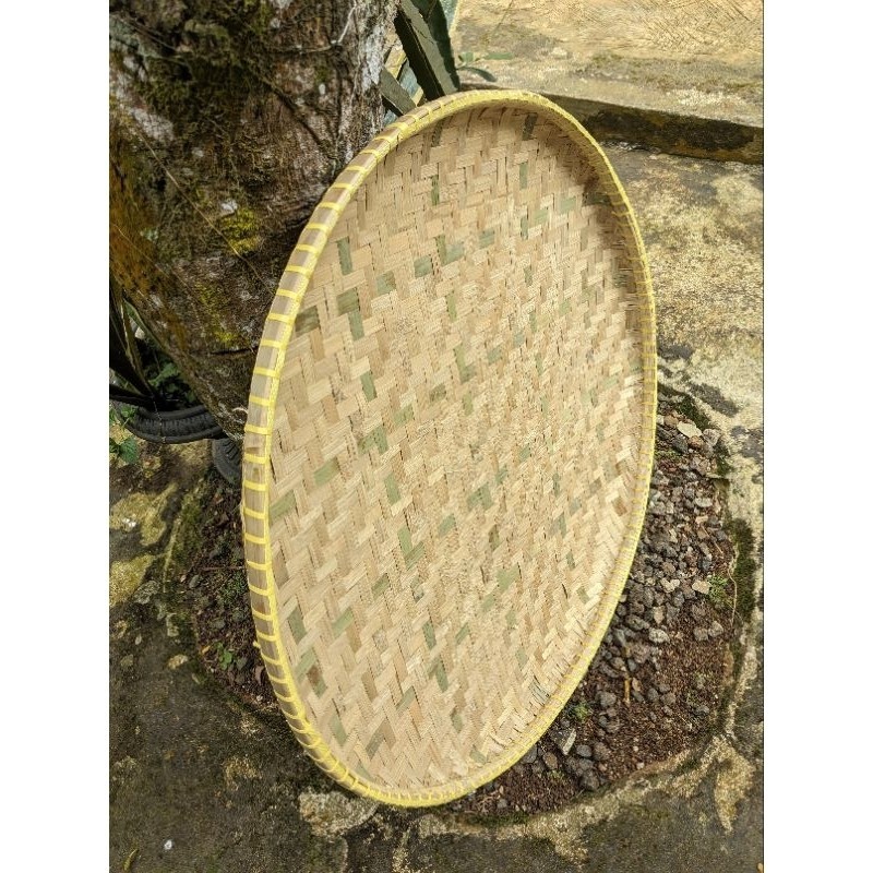 CODJual Tampah bambu jumbo 80 cm tampah bambu besar