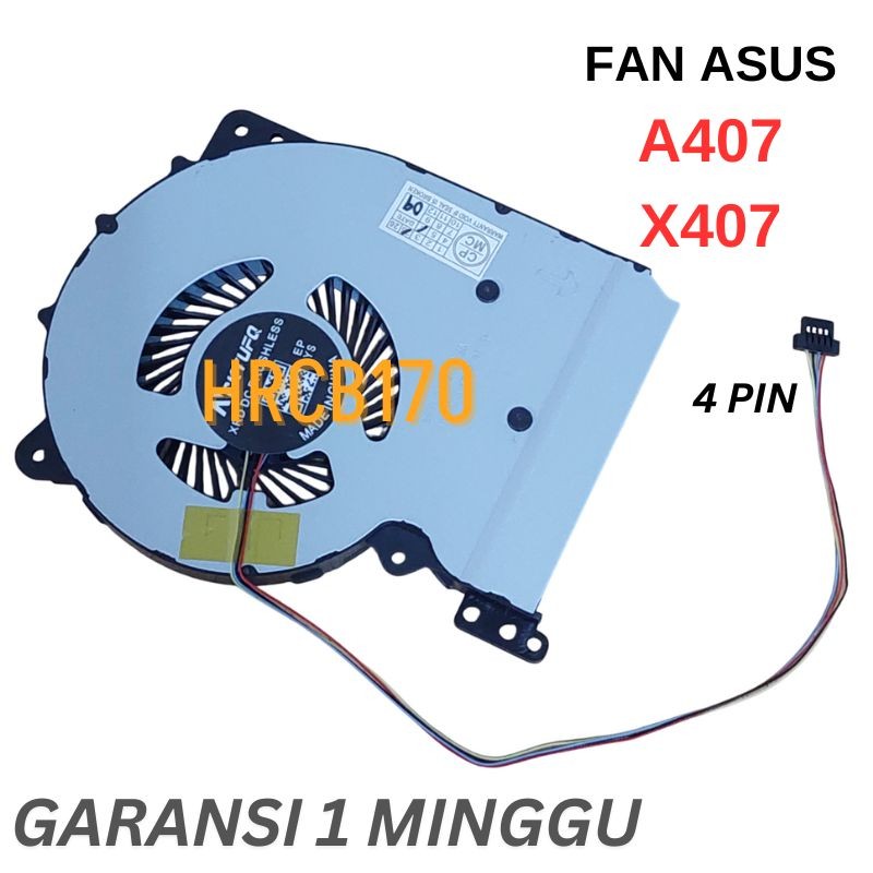 FAN Kipas Laptop Asus A407 A407M A407MA A507 X407M X507 -HRCB