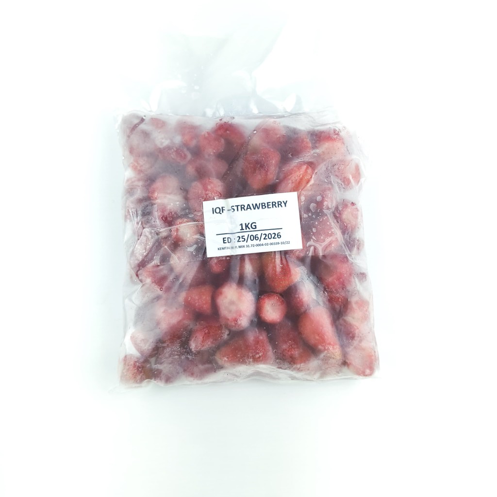 

Buah IQF Strawberry 1Kg Buah Frozen