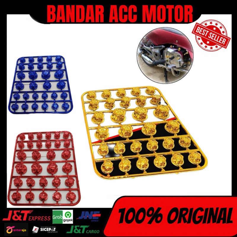 PROMO MONEL TUTUP BAUT / COVER BAUT LOWER / MONEL BAUT / BAUT VARIASI PROBOLT / COVER BAUT FULL WARN