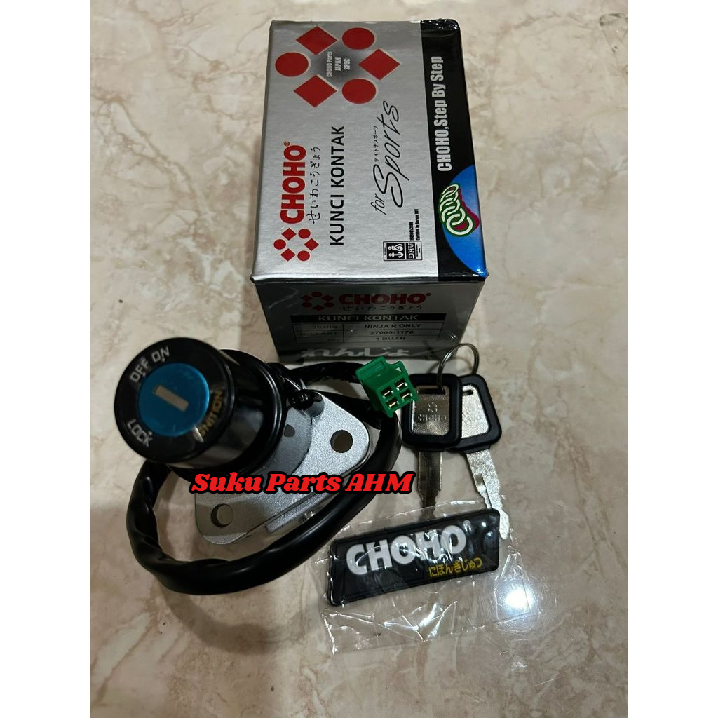 PAKET KUNCI KONTAK NINJA R 150 / NINJA SS 2 TAK ORIGINAL CHOHO