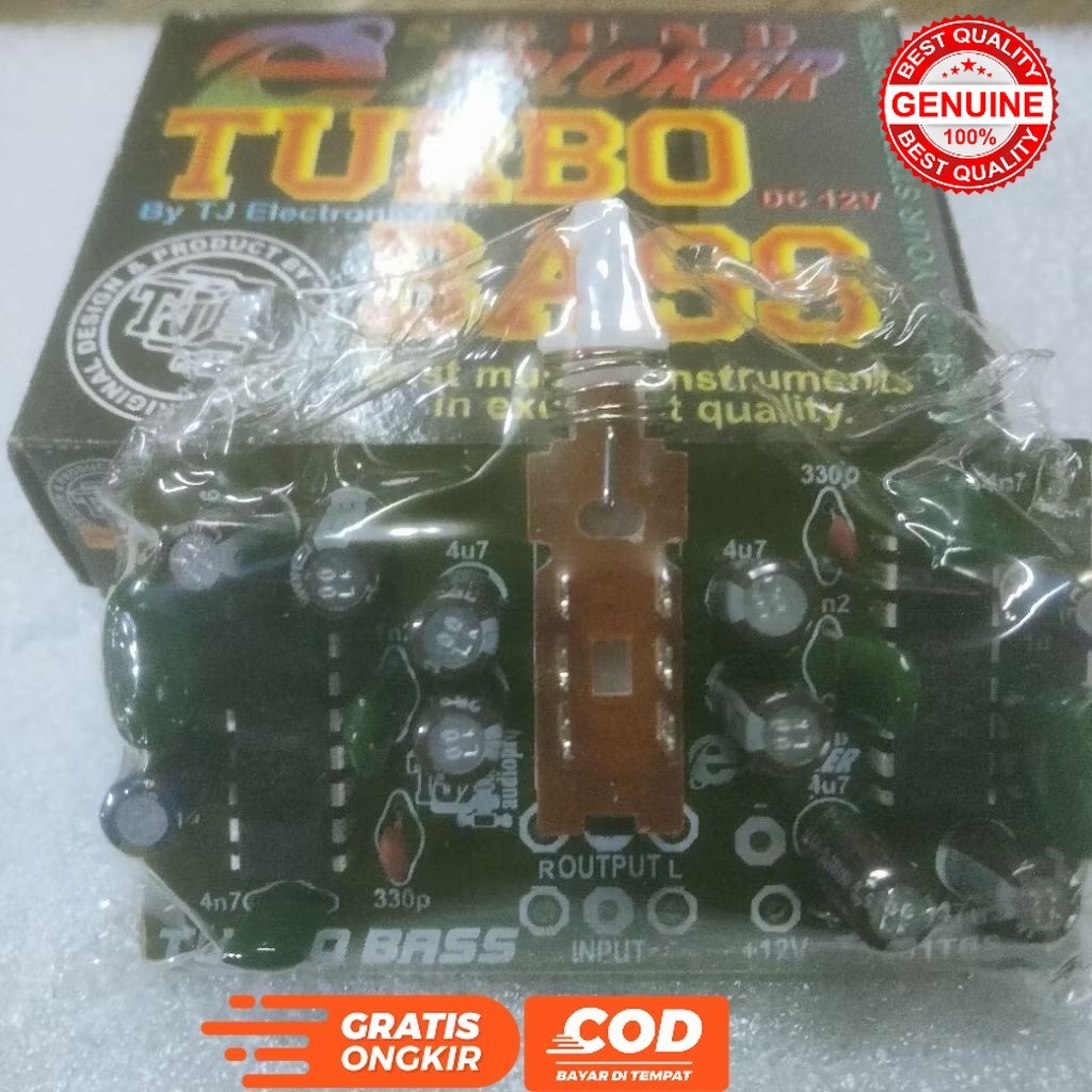 KIT TURBO BASS 12VDC