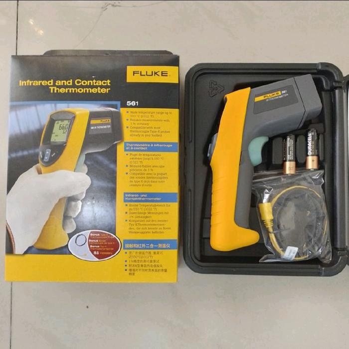 FLUKE 561 INFRARED & CONTACT THERMOMETER FLUKE561