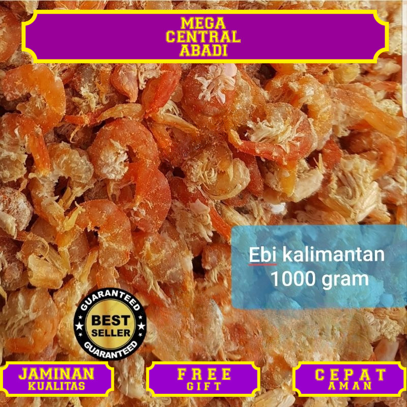 

EBI KERING SUPER / UDANG EBI DAGING 1 KG ( ASLI KALIMANTAN )