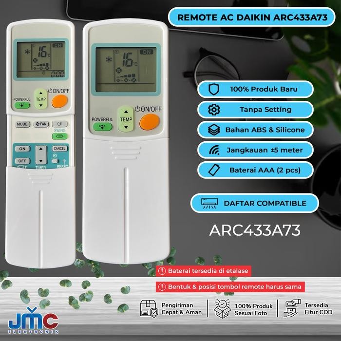 WP99 Remote Remot AC ARC433A73 Ori Pabrikan