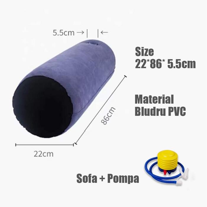 Air Sofa Angin Protable dengan Pompa toys couple sofa seks berbentuk S - 01
