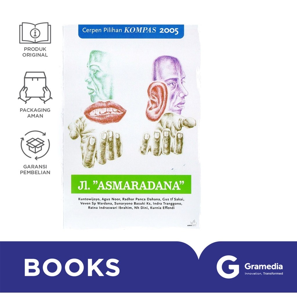 Gramedia Surabaya - Cerpen Kompas 2005 : Jl. Asmaradana (Kompas)
