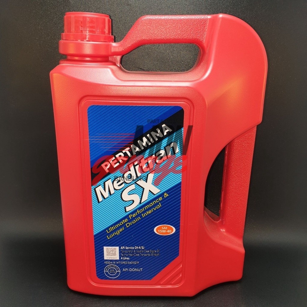 Oli Mesin Meditran SX 40 4 lt Pertamina dijamin asli