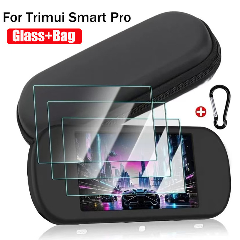 For Trimui Smart Pro Screen Protector Tempered Glass Protective Film for Trimui Smart Pro Console Ac