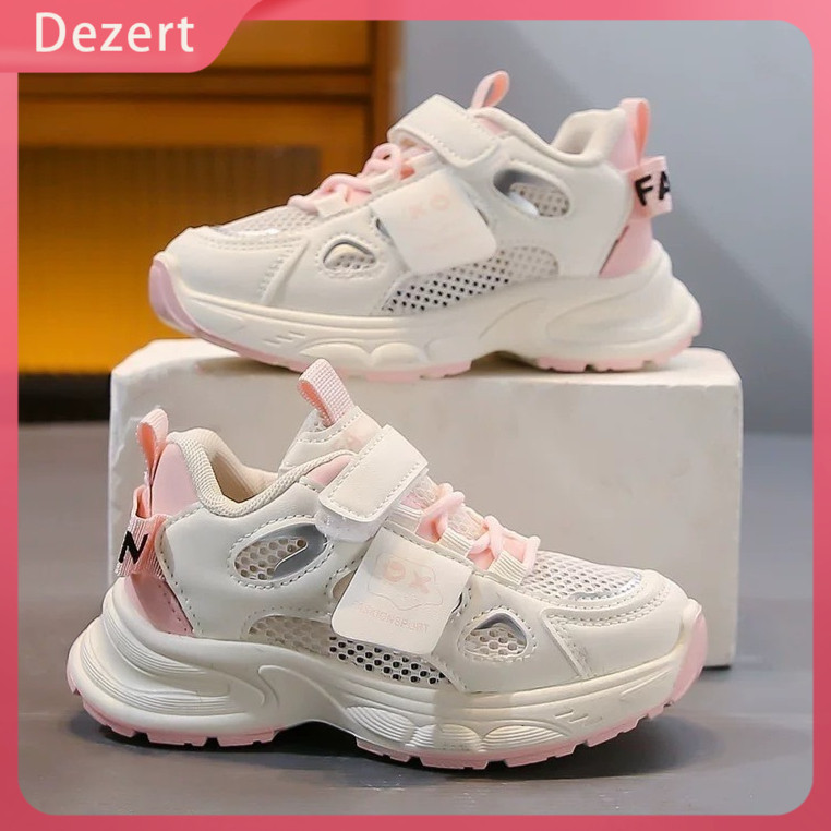Dezert Sepatu Olahraga Anak Perempuan Sepatu Olahraga Jala Anak-anak Baru Sepatu Olahraga Bernapas K