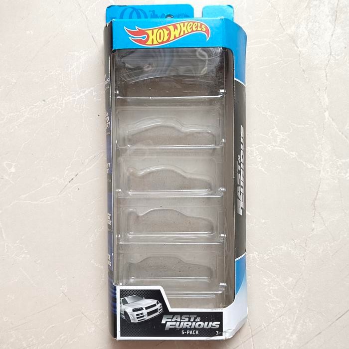 hot wheels fast and furious  only box SWO86
