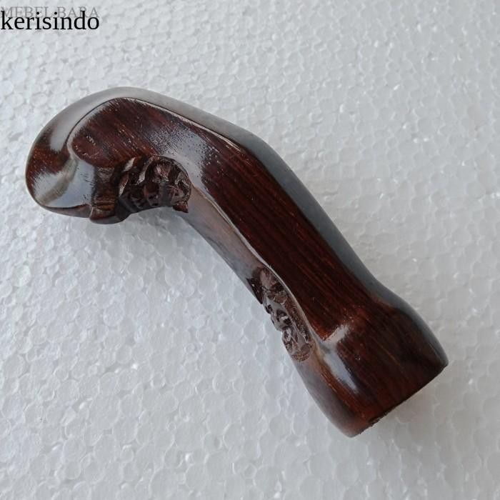 Gagang Deder Keris Kayu Sono Keling antik KI4