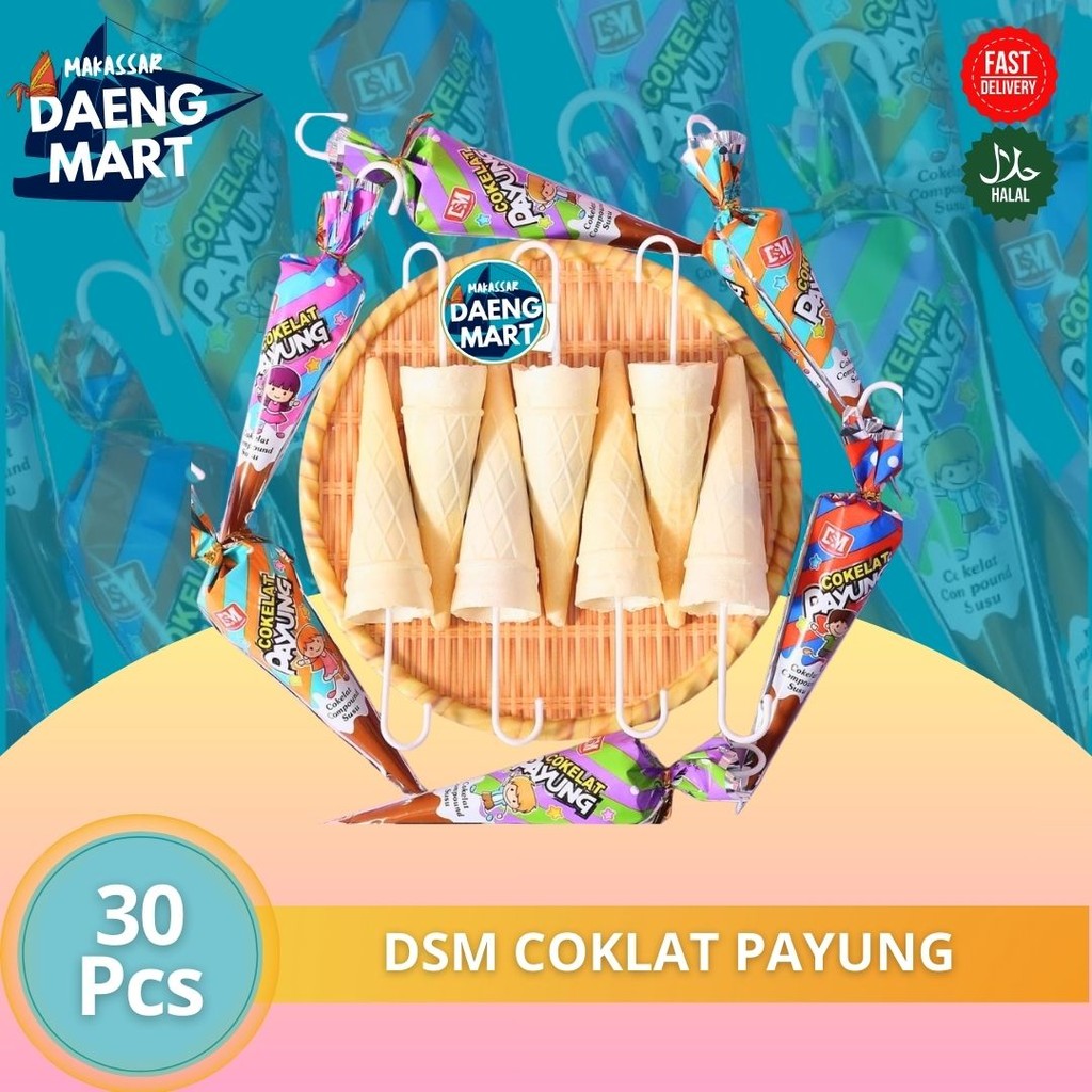 PERMEN COKLAT DSM PAYUNG 30 Pcs