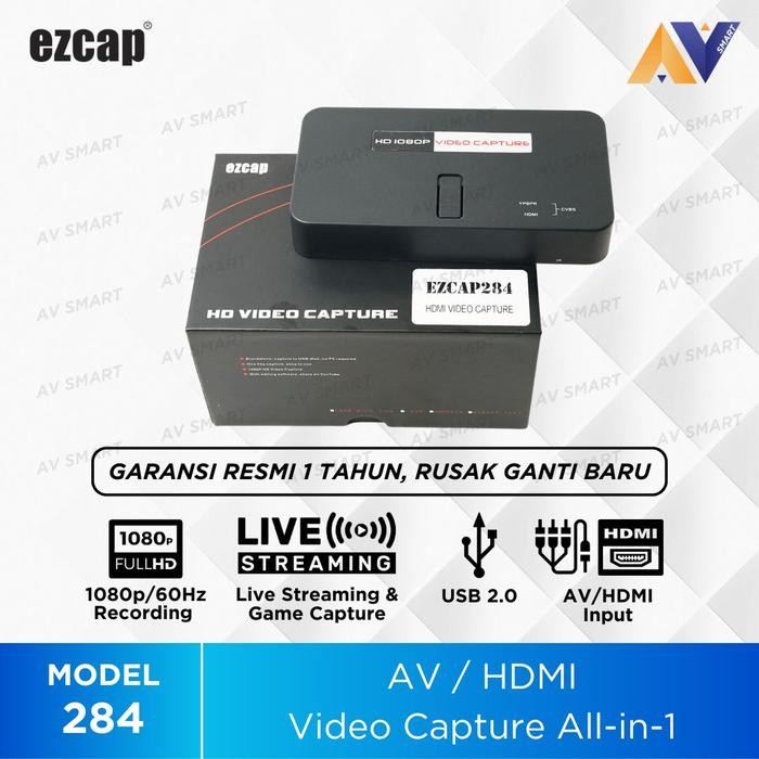 Ezcap284 HDMI / AV Video Capture Record to USB Disk HD 1080P Ezcap 284