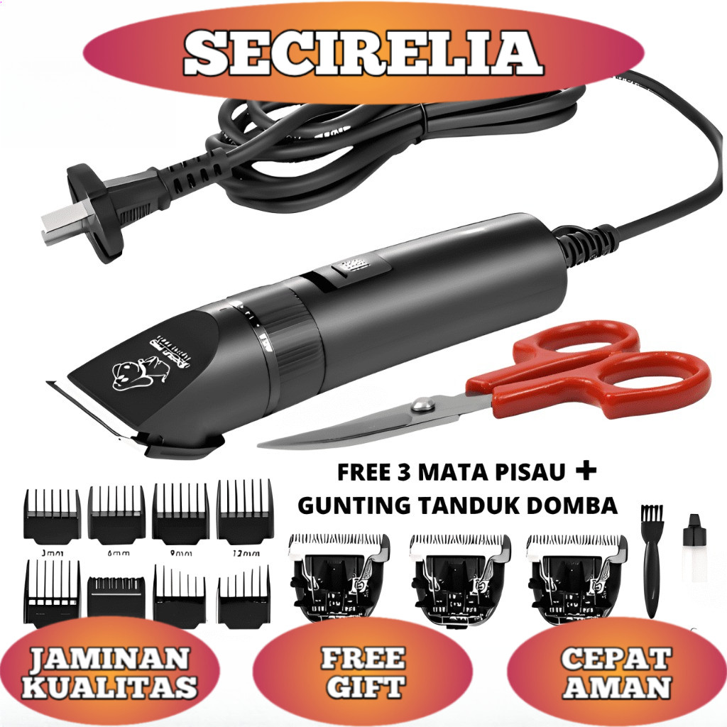 BAORUN S1 PRO 100% ORIGINAL - Alat Cukur Bulu / bulu domba / anjing / Kucing - alat cukur bulu domba