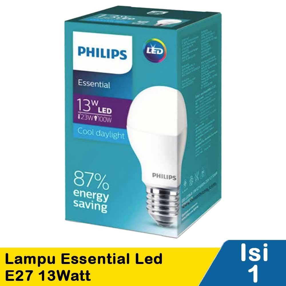 PHILIPS LAMPU ESSENTIAL LED E27  13WATT