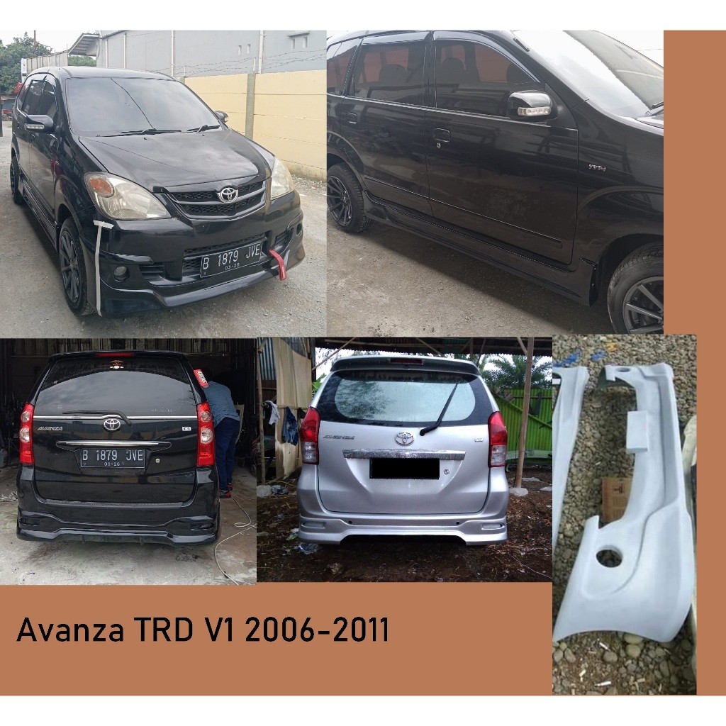 bodykit avanza old 2006 2007 2008 2009 2010 2011 trd V1