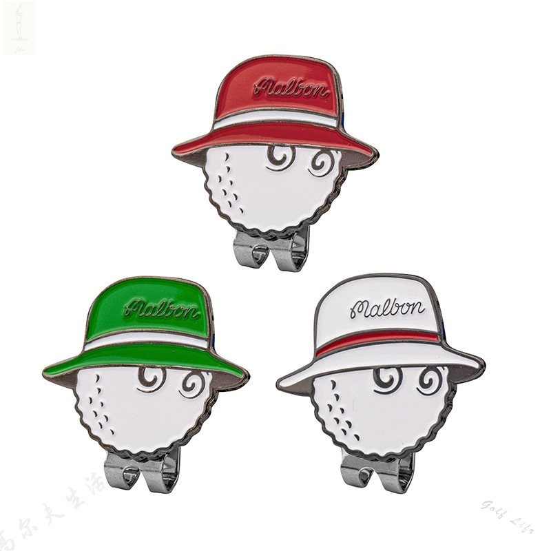 # Cepat kirim #Ball Marker Golf Jenis Klip Topi MKT-KS09_#POD Barang Spot#