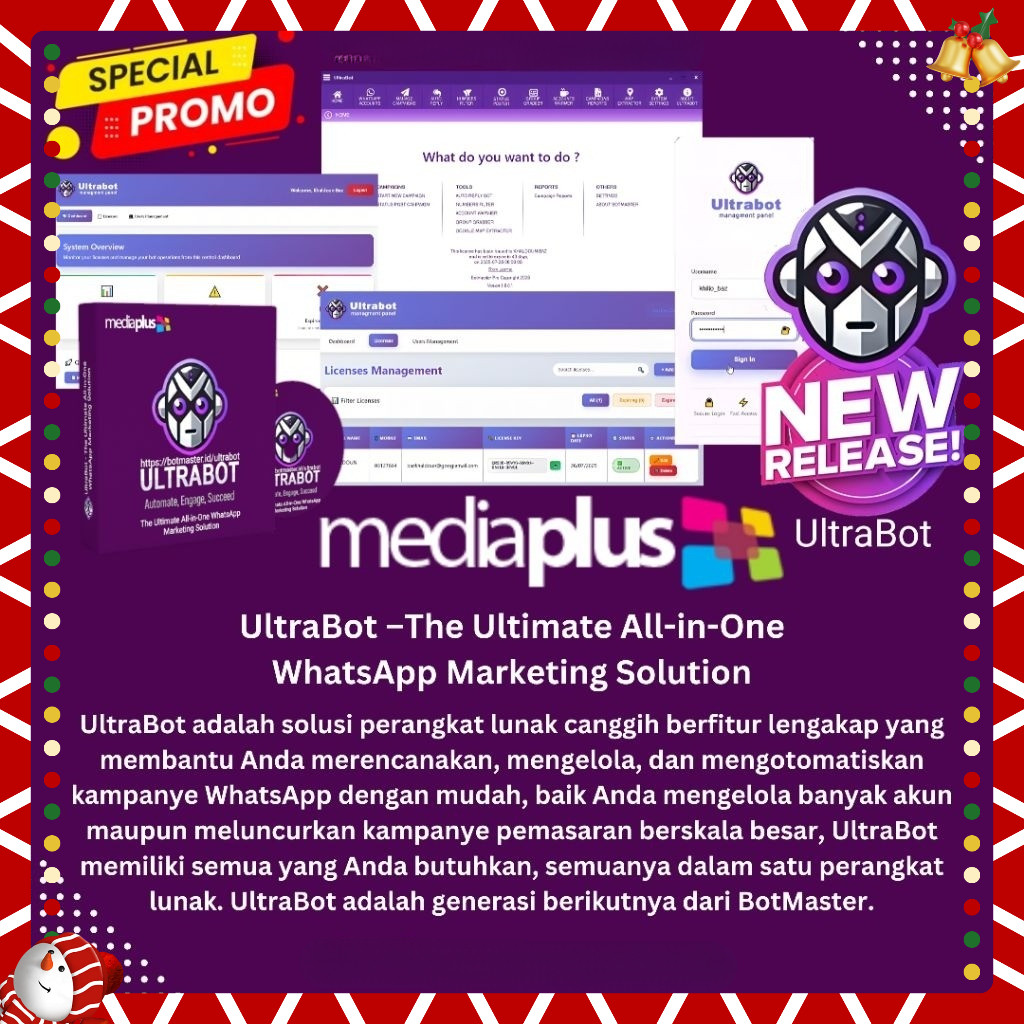 UltraBotMaster | UltraBot Best WhatsApp Marketing Tool | UltraBot Next Generation BotMaster | UltraB