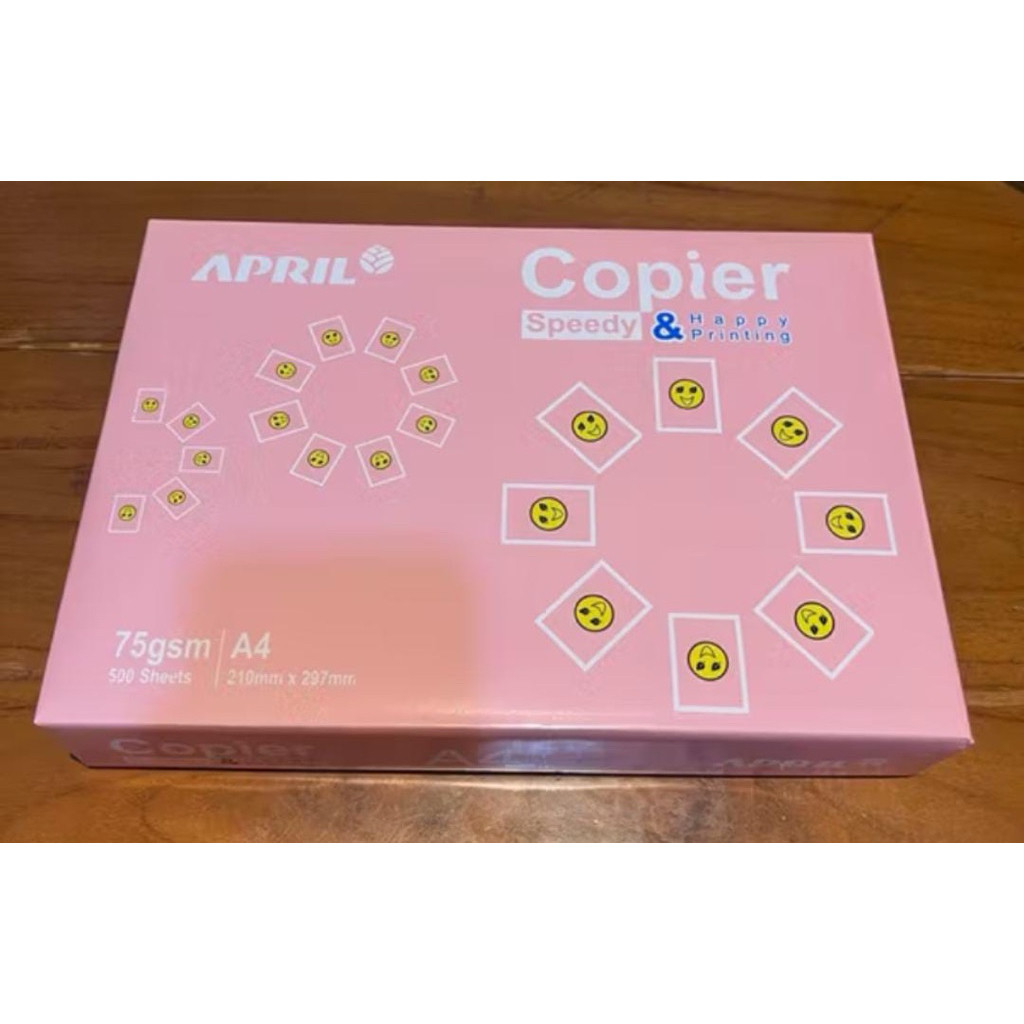 [MSS] - (Packing Dus) Kertas APRIL A4 75 gsm 500 sheets lembar HVS High Quality Copy Paper