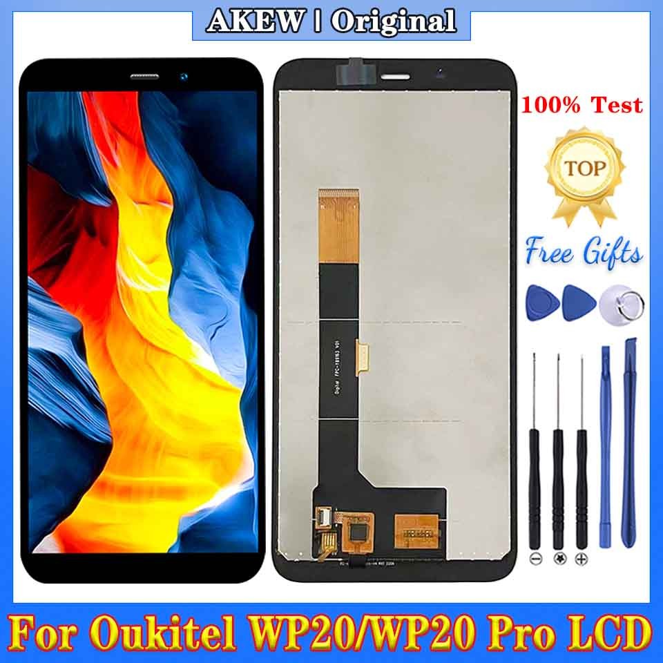 5.93" Original For OUKITEL WP20 LCD Display New Oukitel WP20 Pro Touch Screen WP20Pro WP 20 Digitize