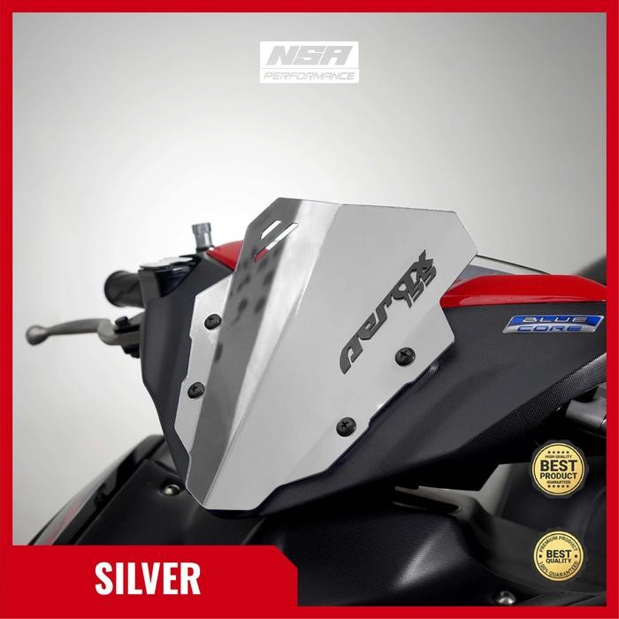 NSA VISOR AEROX WINDSHIELD AEROX ALL AEROX NEW AEROX CONNECTED 2021-2022 VISOR AEROX 2021 AKSESORIS 