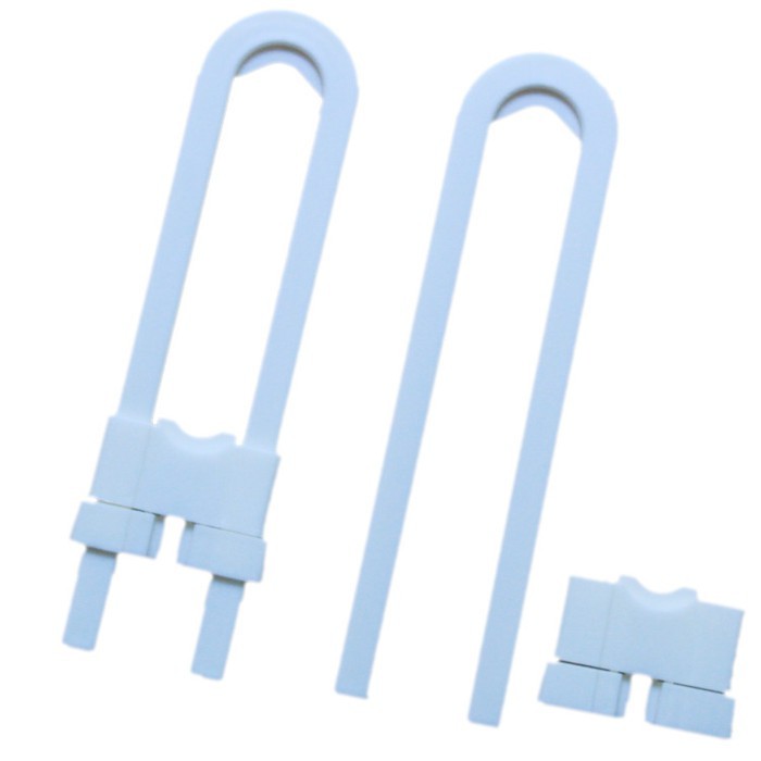 Alat Kunci Gembok Plastik Dengan System Slider untuk Lemari / Perabot