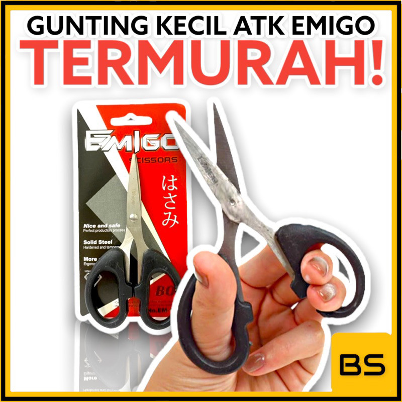 TERMURAH  Gunting Kecil 13 cm 4 inch Gunting Kertas Dapur ATK Kain Plastik Rumah MURAH gunting kecil