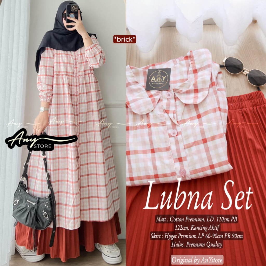 Fashion Wanita HQ  LUBNA SET From AnY