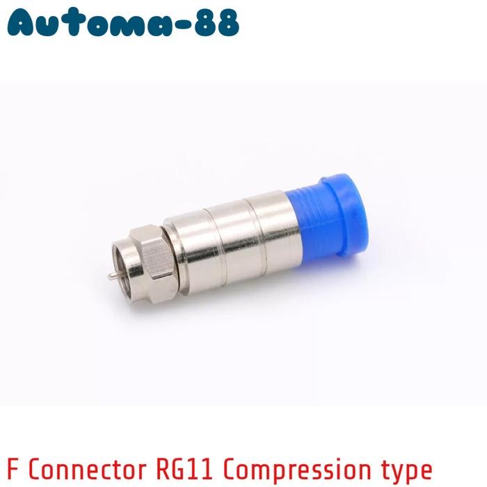Konektor kabel RG11 F Connector Compression Coaxial cable Belden 9292