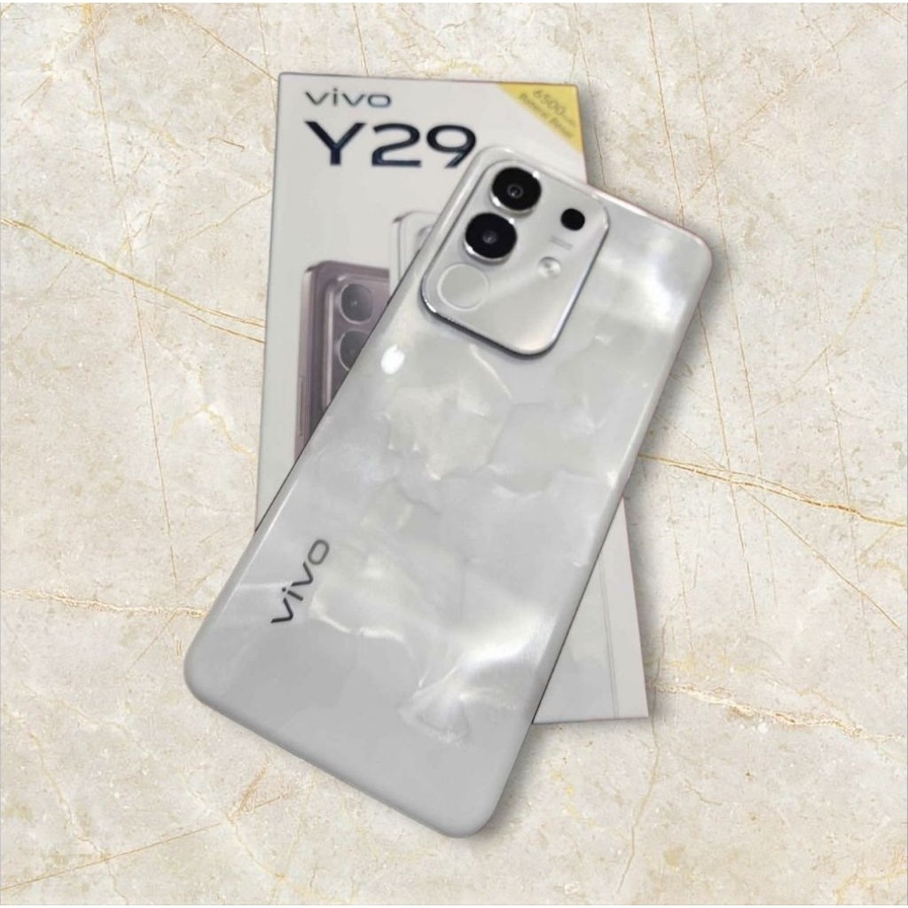 vivo y29 versi ram 6 dan 8 128gb hp second lengkap original ya