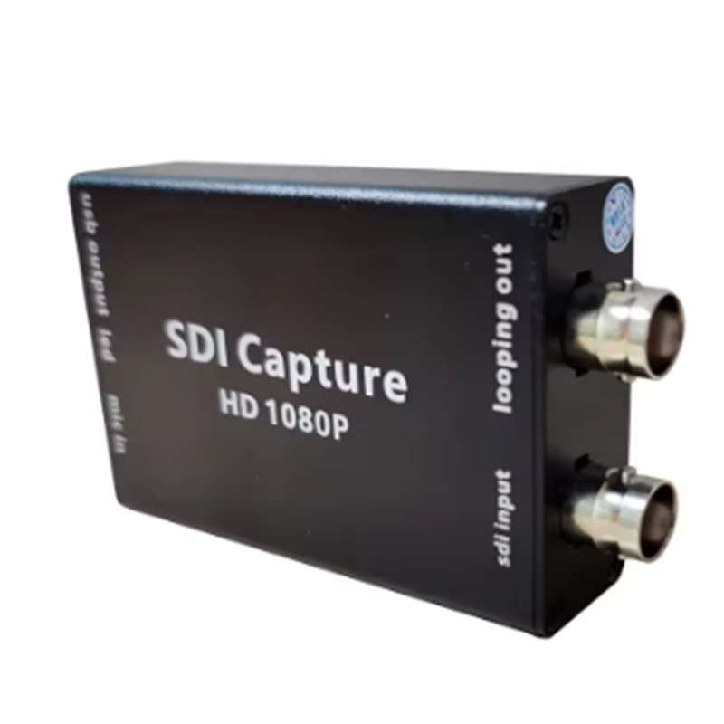 Top-SDI To USB Adapter Converter Audio SDI BNC 1080P For Monitor HD TV Camera Support UVC/UAC Standa