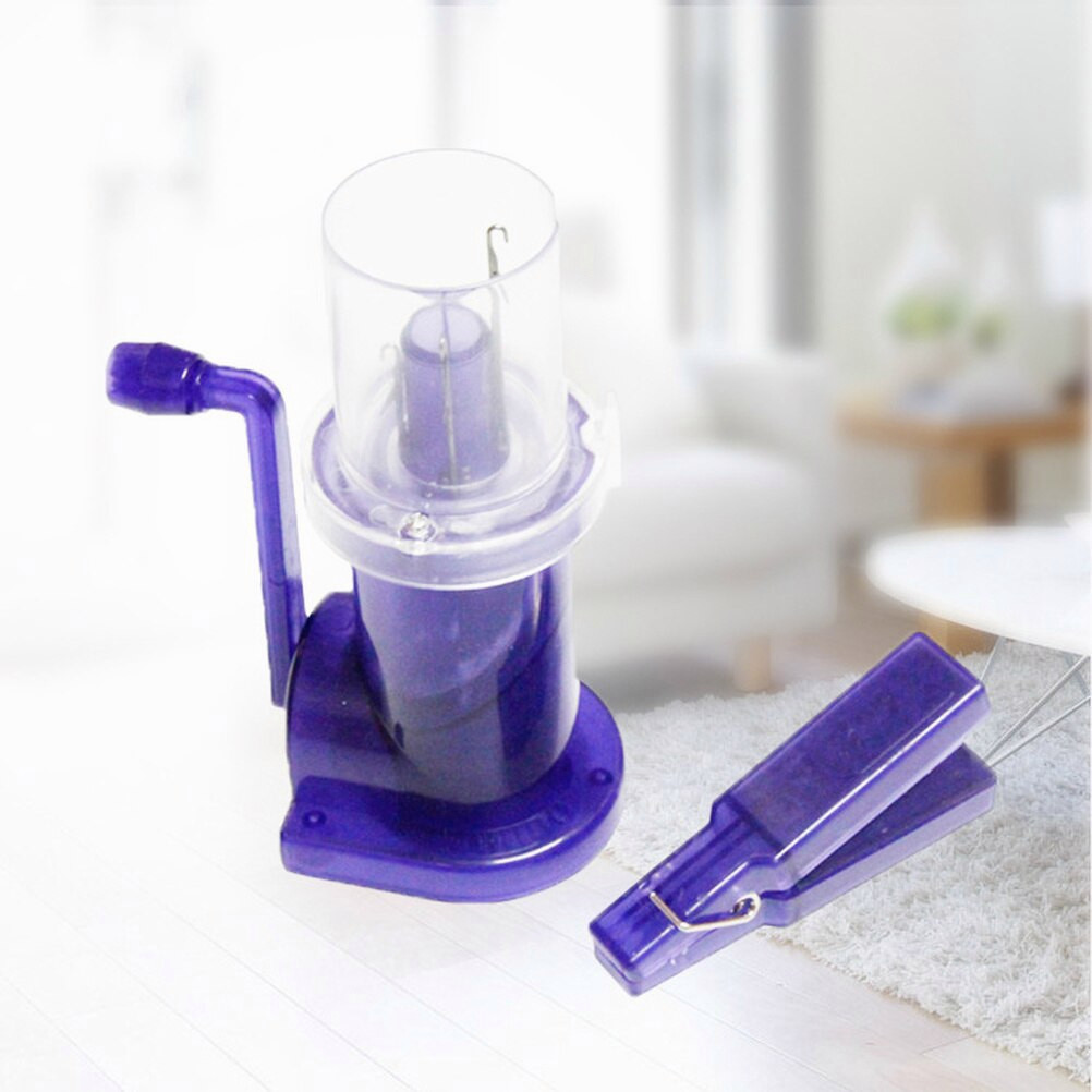 Alat Rajut Otomatis Spool Knitter Mesin Rajut Tangan Mini DIY Kerajinan Tali I-Cord Praktis